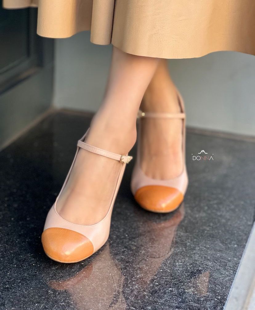 12940 - SCARPIN SALTO ALTO - NUDE