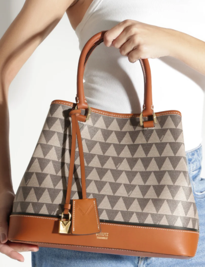 Bolsa Tote Grande Triangle