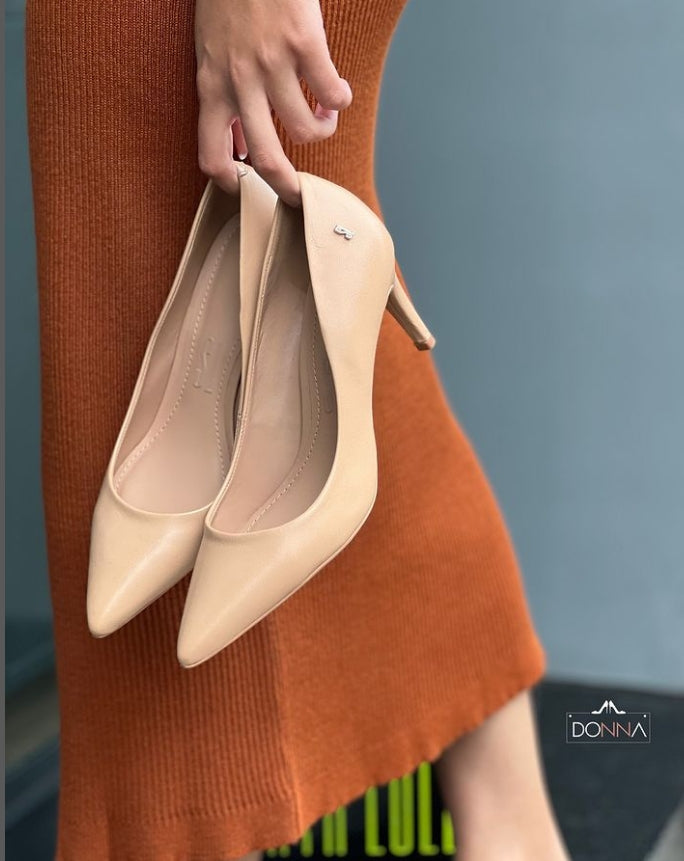 SCARPIN PELICA SALTO FINO - AMENDOA