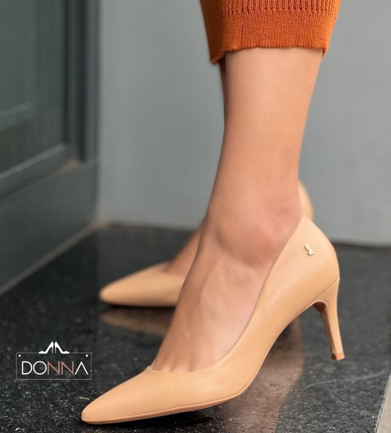 SCARPIN PELICA SALTO FINO - AMENDOA