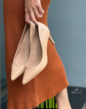 SCARPIN PELICA SALTO FINO - AMENDOA