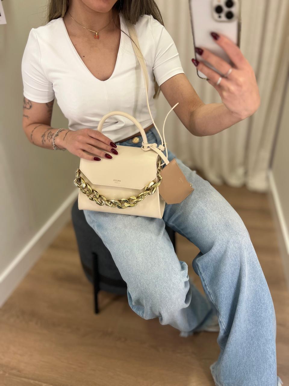 BOLSA SATCHEL IARA MÉDIA
