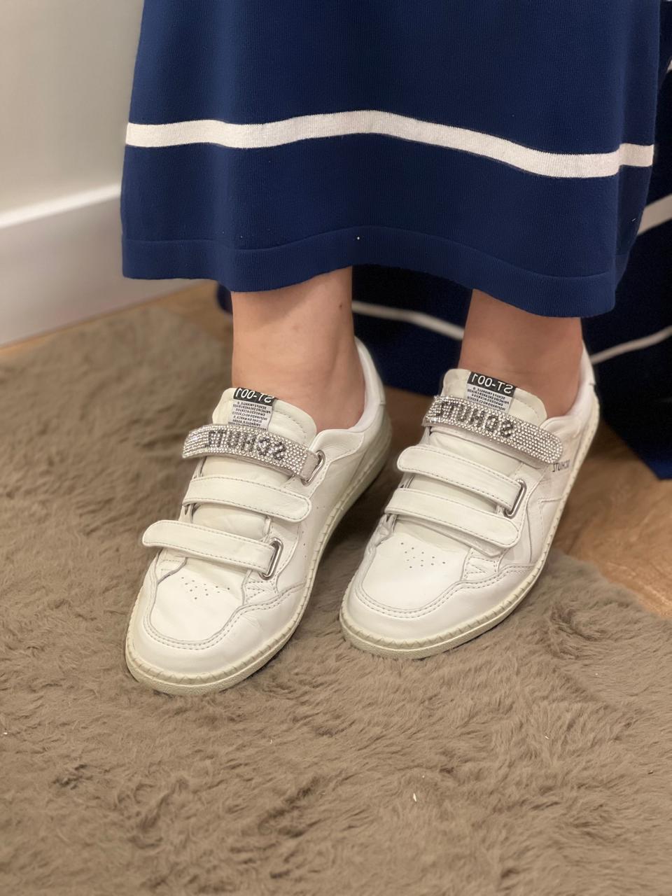 TÊNIS ST 001 COM VELCRO DE BRILHO