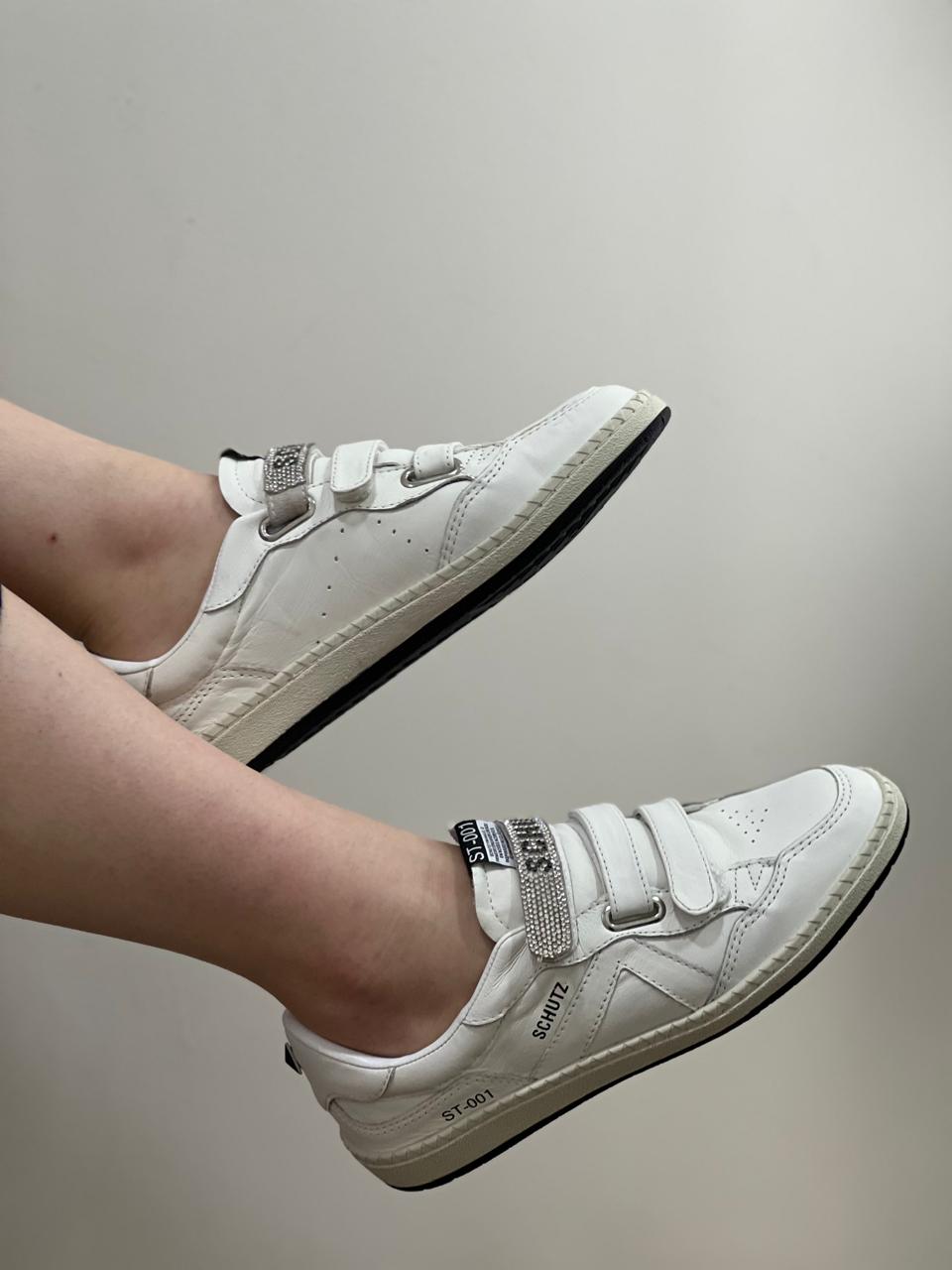 TÊNIS ST 001 COM VELCRO DE BRILHO