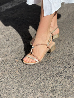 SANDÁLIA TIRAS GLAM ANGÉLICA