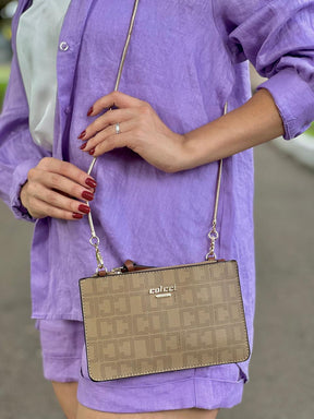 BOLSA CROSSBODY MONOGRAMA