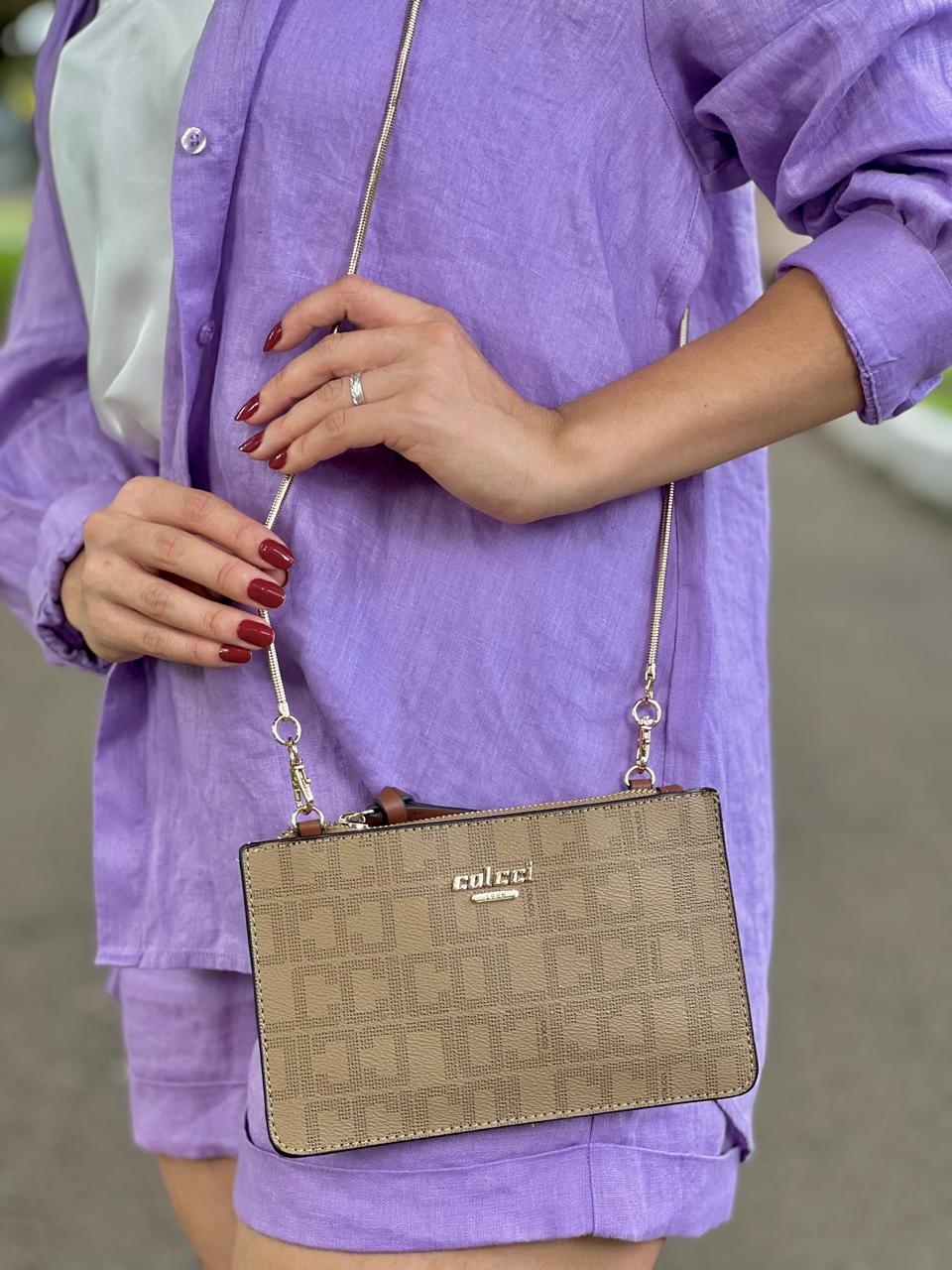 BOLSA CROSSBODY MONOGRAMA