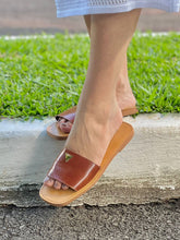 SANDÁLIA RASTEIRA SLIDE COURO