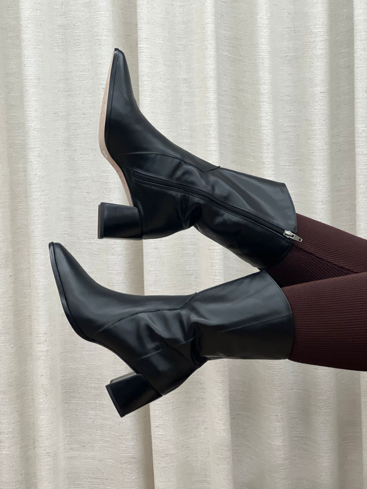 BOTA COUNTRY  CANO MÉDIO EM COURO