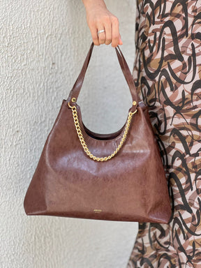 BOLSA HOBO GRANDE COM CORRENTE