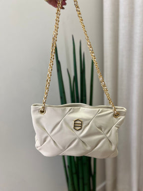 BOLSA TIRACOLO MÉDIA COM FRISOS
