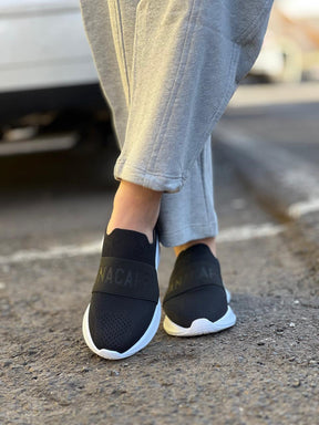 TÊNIS SLIP ON CHUNKY KNIT